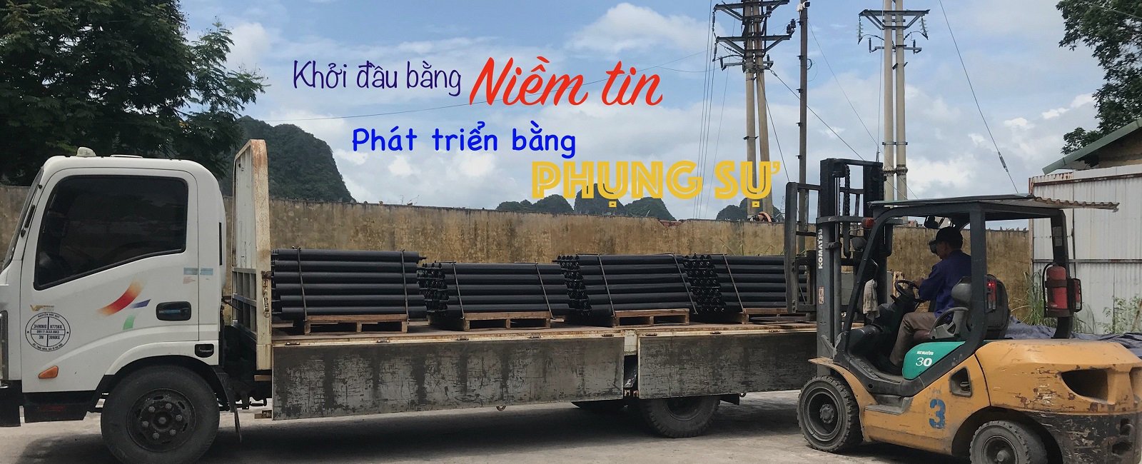 Con lăn băng tải Nam Sơn